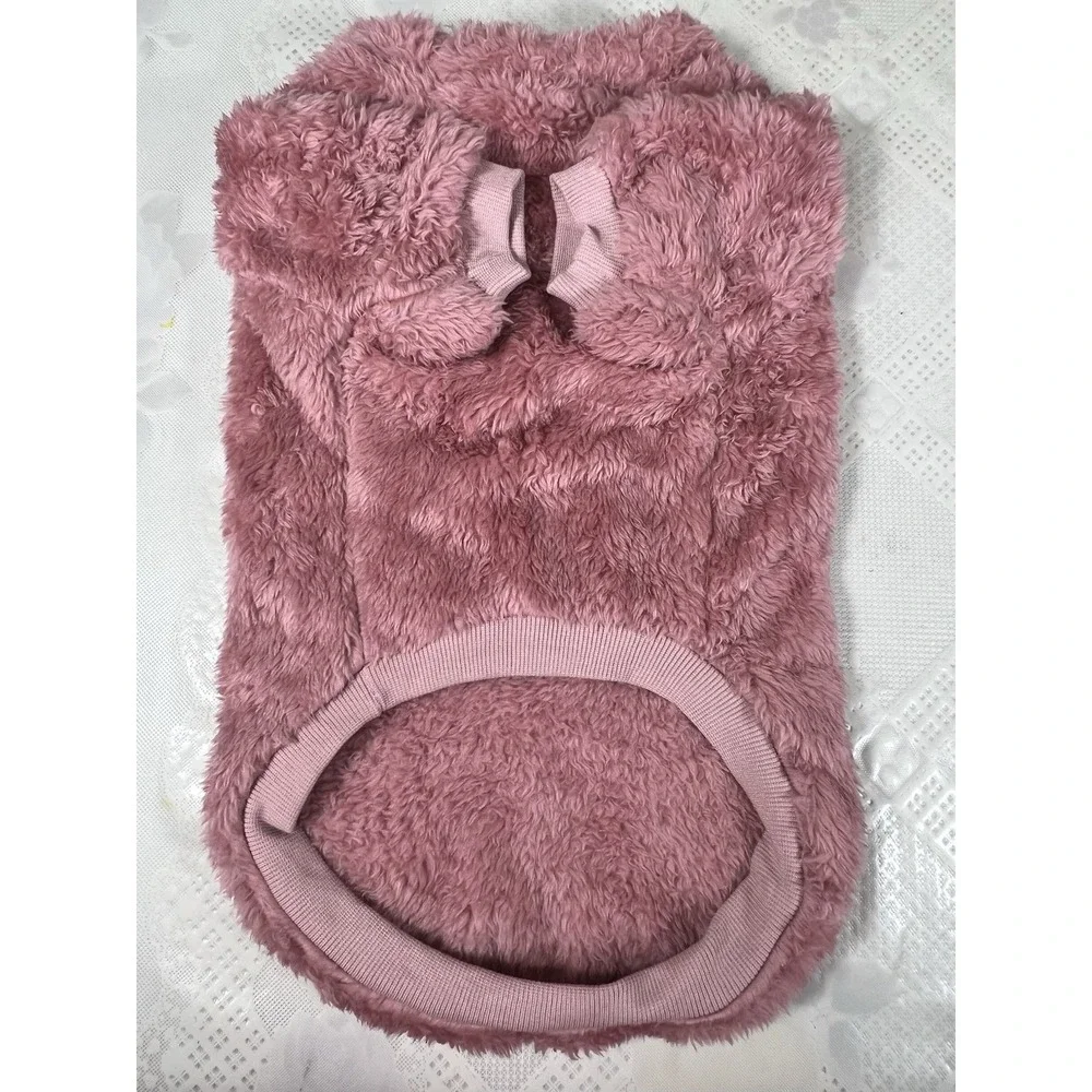 Soft Plush Dog Coat Size XL Lightweight  Ultrawarm Small Doggies
